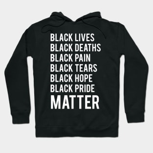 Black Lives Matter, Black Everything Matters, Protest, Civil Rights, George Floyd Hoodie